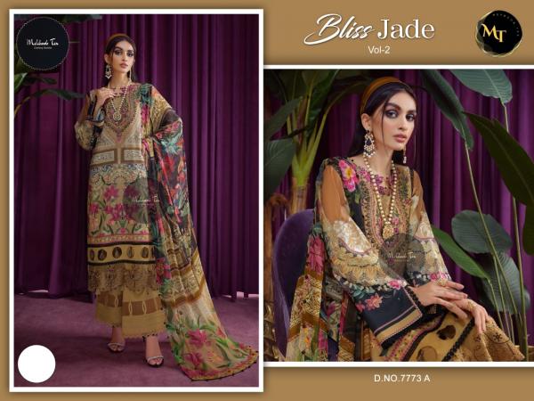 Mehboob Tex Bliss Jade 2 Embroidery Designer Pakistani Salwar Kameez